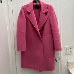 Theory Boy Coat Hot Pink Size P/S